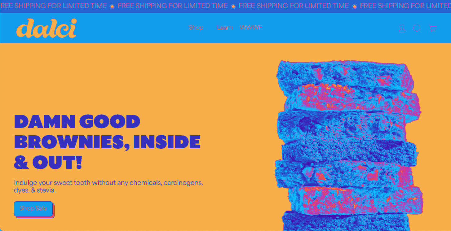 UX & UI Enhancements for an F&B Brand Website